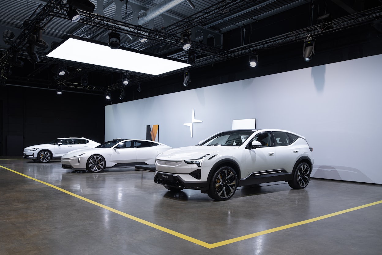 Polestar line up: Polestar 2, 3 et concept car precept