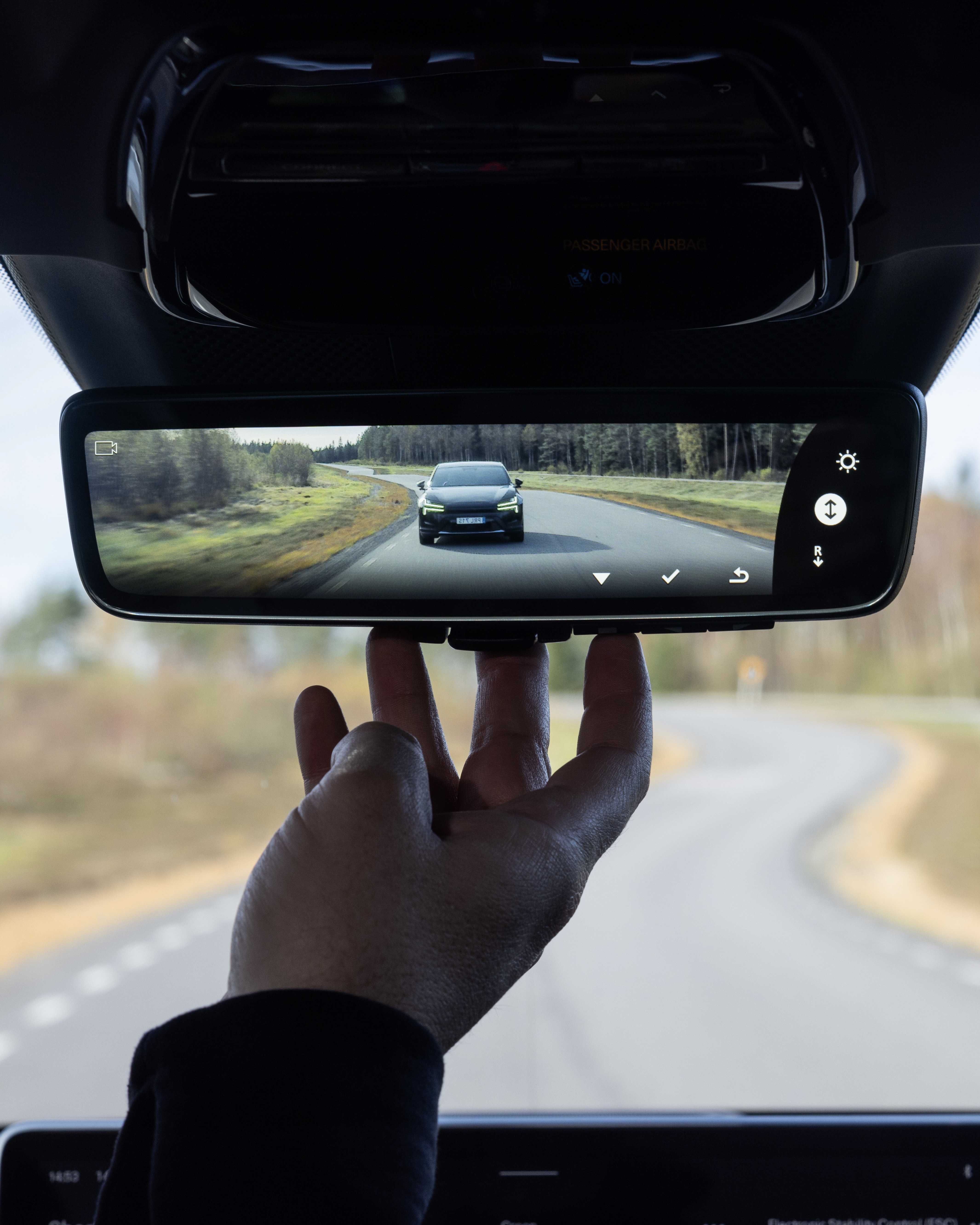 Polestar 4 Has A New Digital Rearview Mirror: Here's What That Means