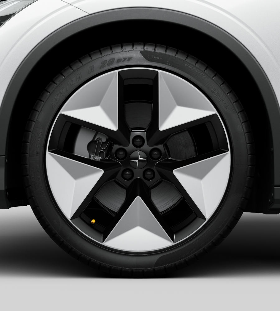 Detailed image of the 20 inch Pro wheels