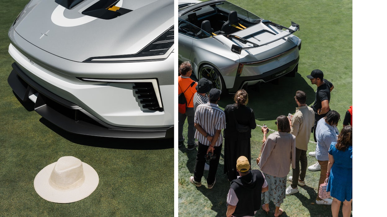 Concept BST on the Concept Lawn at Pebble Beach.