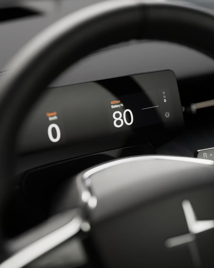 Polestar 3 dashboard