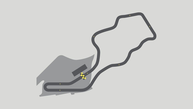 Graphics of the Sonoma track layout